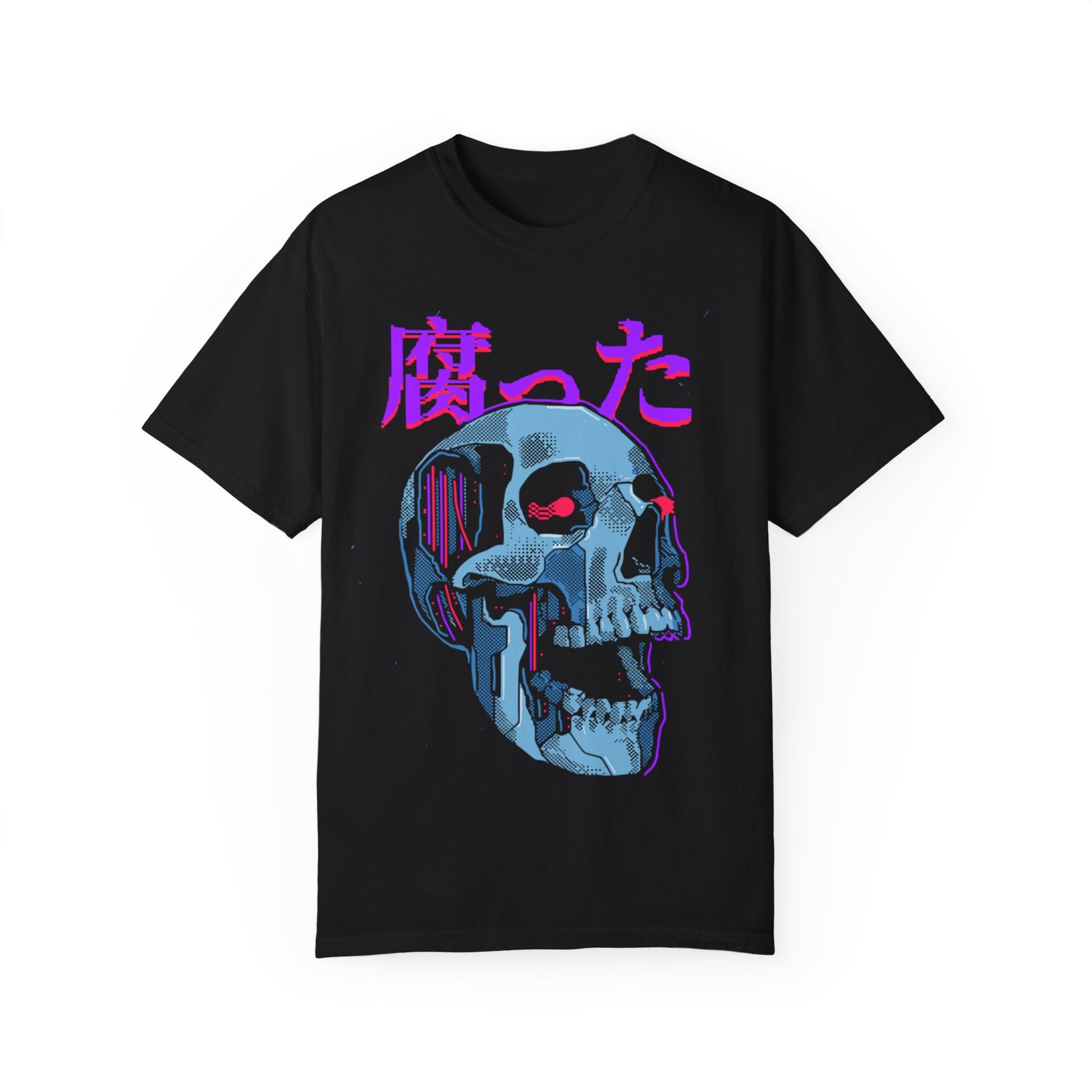 Cyberpunk Rotten Skull T-shirt
