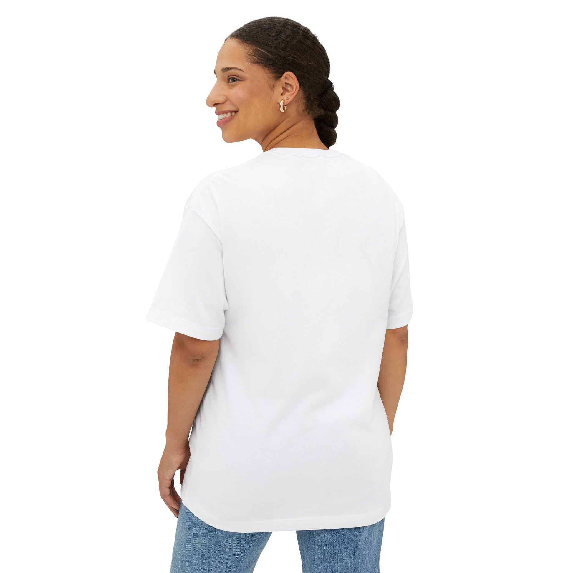 Astronaut Solar System Unisex Oversized Boxy Tee