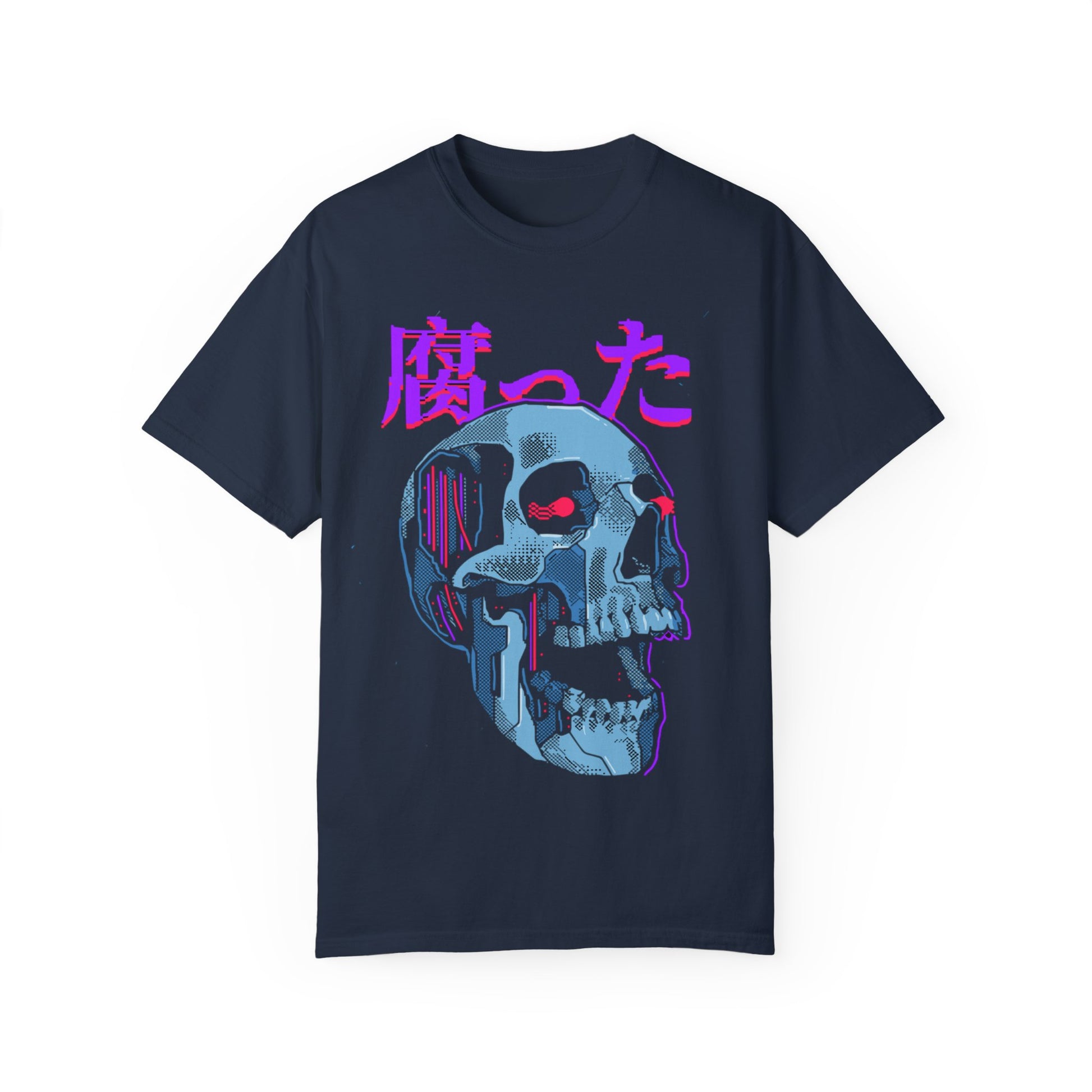Cyberpunk Rotten Skull T-shirt