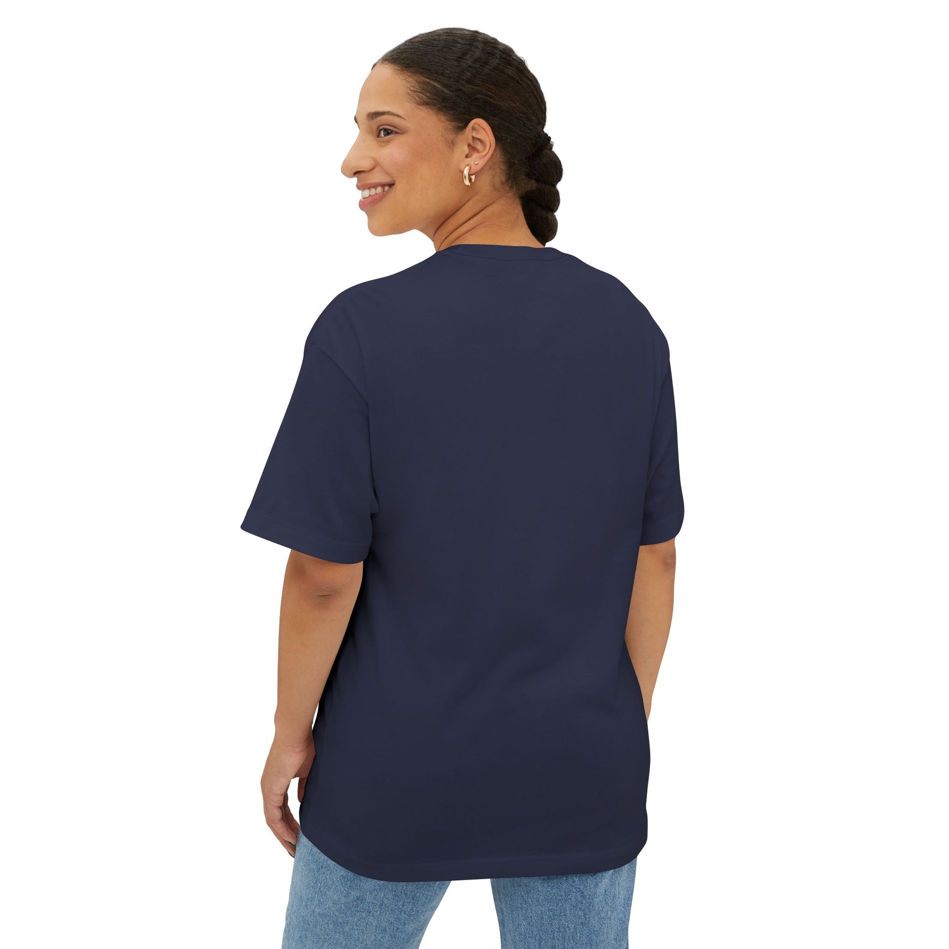 Astronaut Solar System Unisex Oversized Boxy Tee