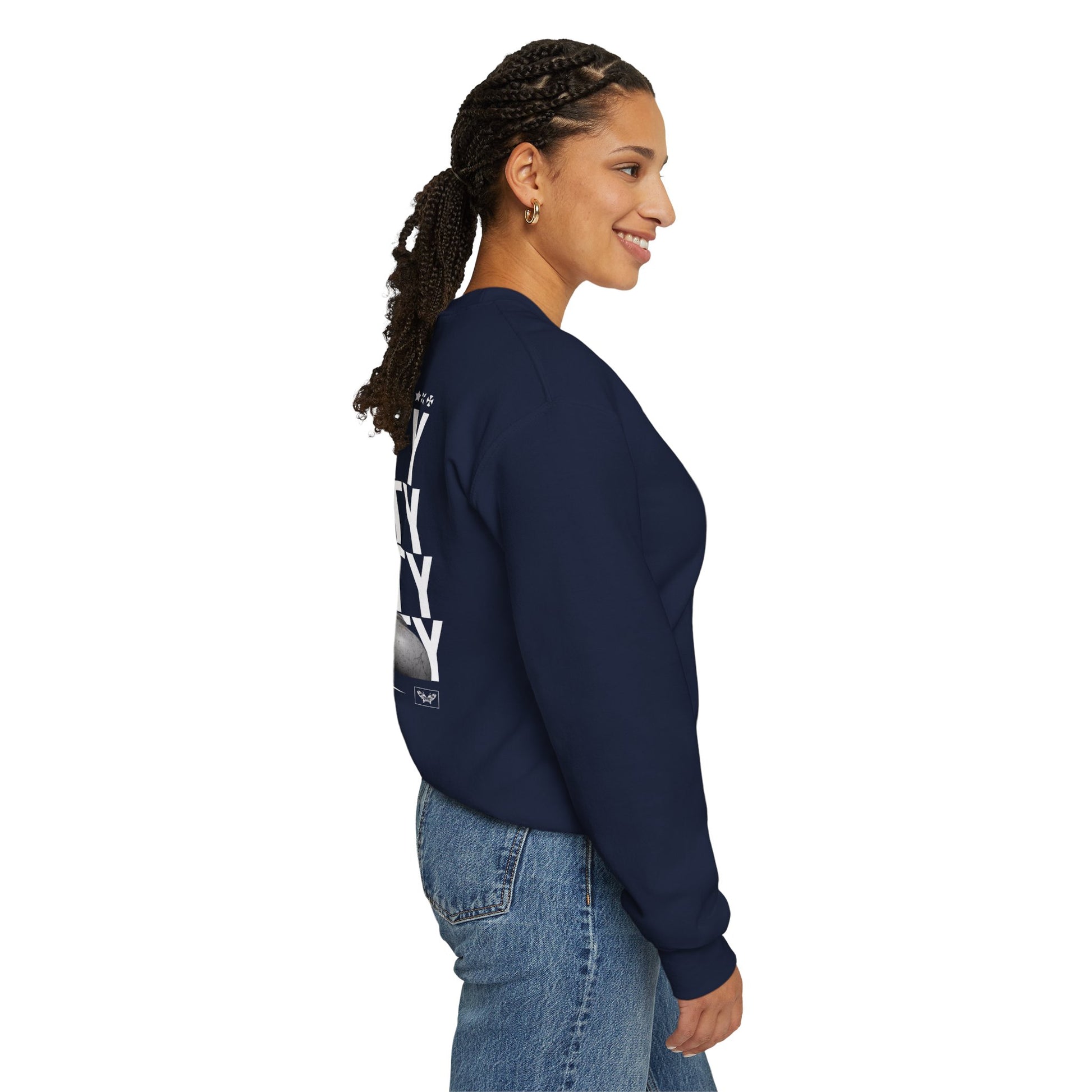 Graphic Crewneck Sweatshirt for Fashion Lovers - DYNASTY Design