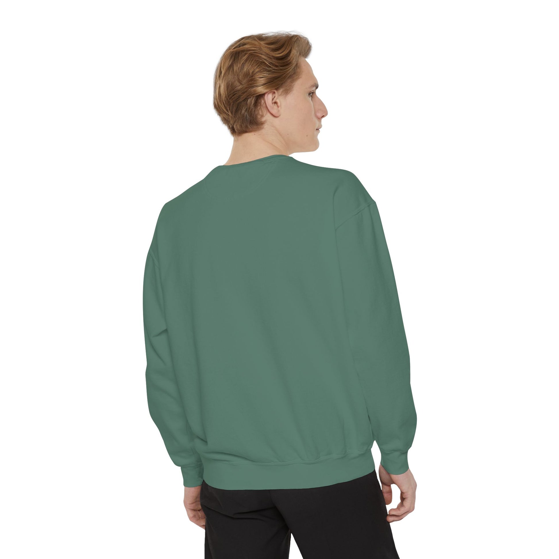 Born to Burn Unisex Garment-Dyed Sweatshirt - Trendy Casual Wear