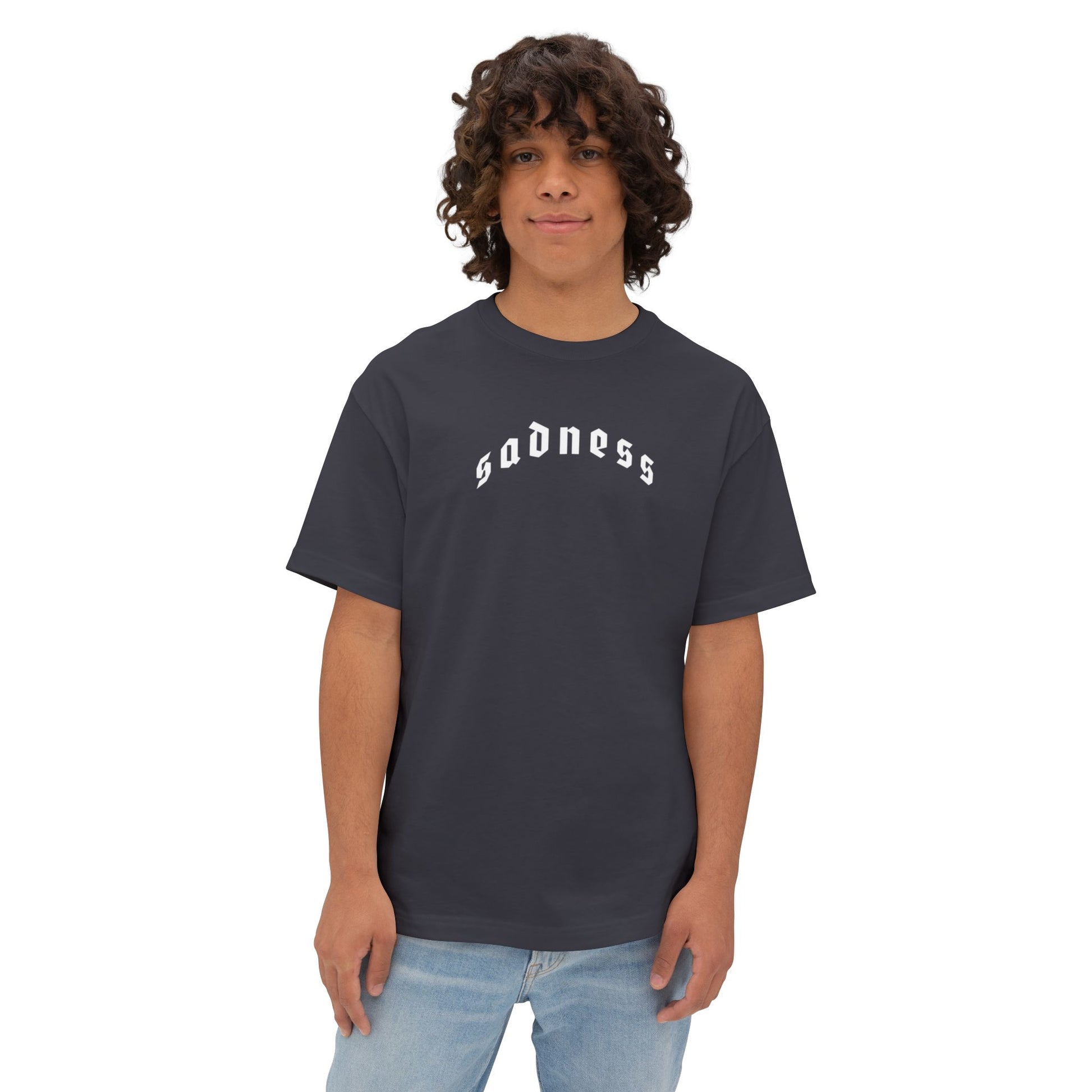 Sadness Graphic Oversized Tee