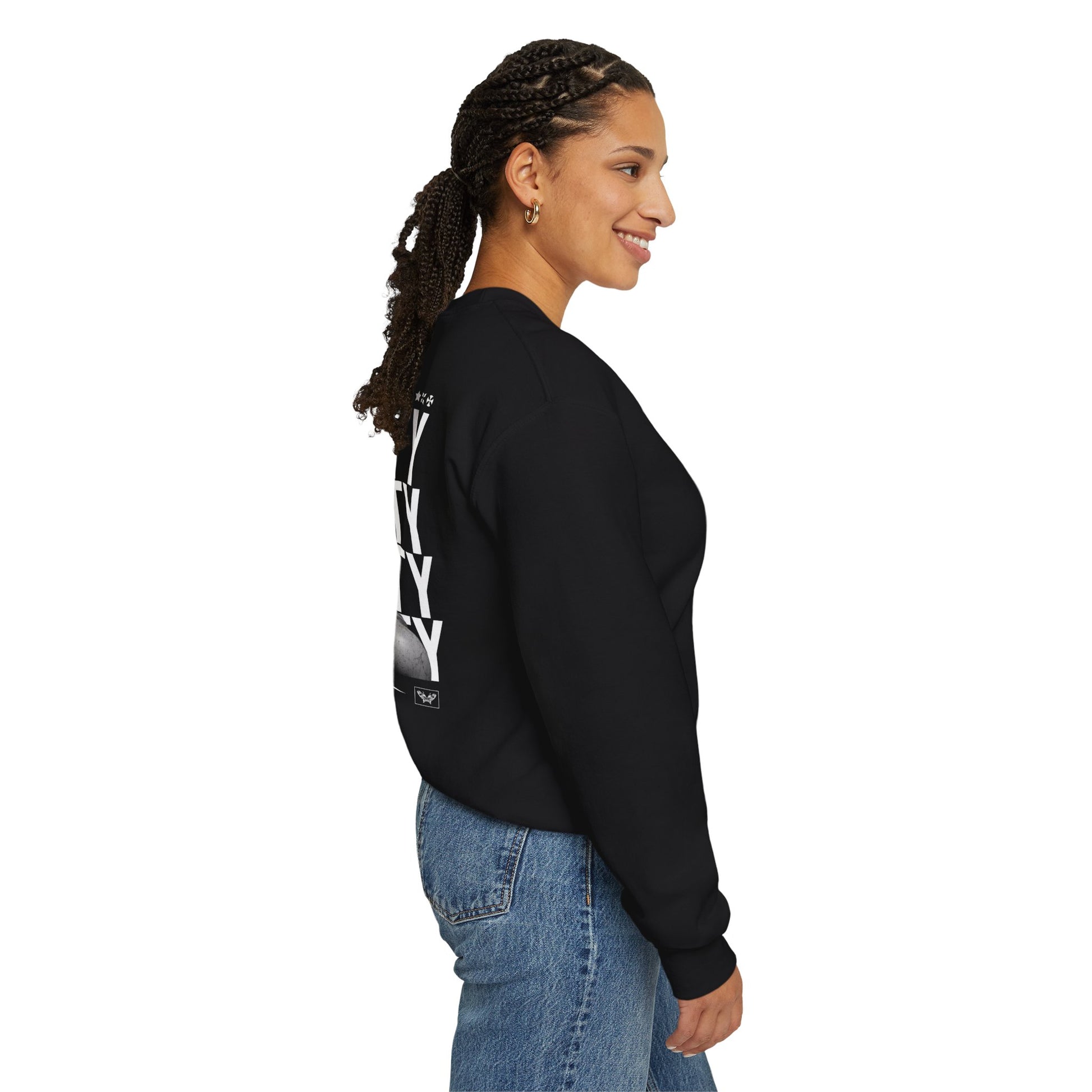 Graphic Crewneck Sweatshirt for Fashion Lovers - DYNASTY Design