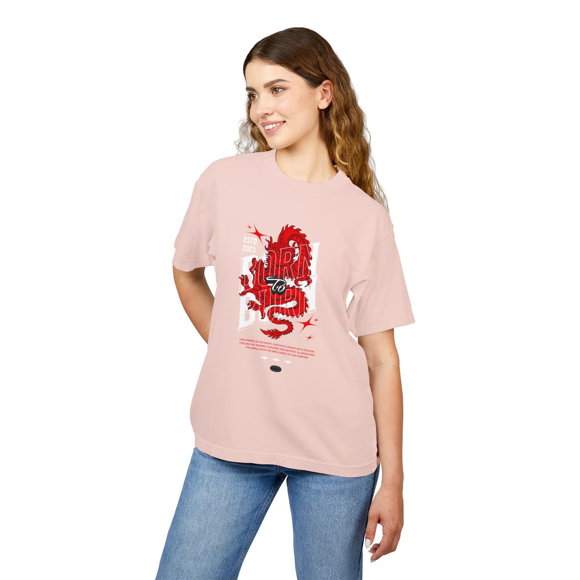 T-Shirt - BORN TO BURN - Urban Heavy Tee