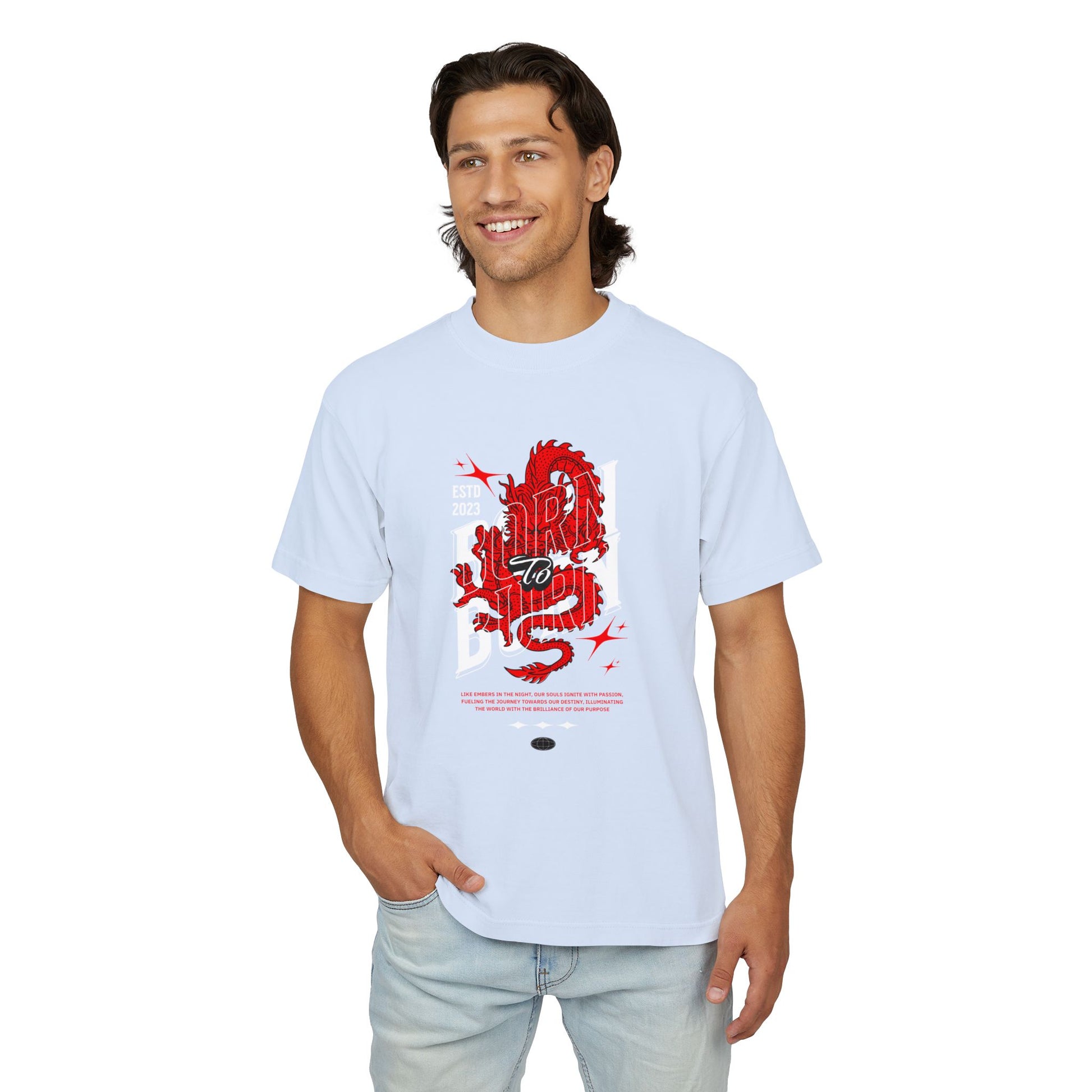 T-Shirt - BORN TO BURN - Urban Heavy Tee