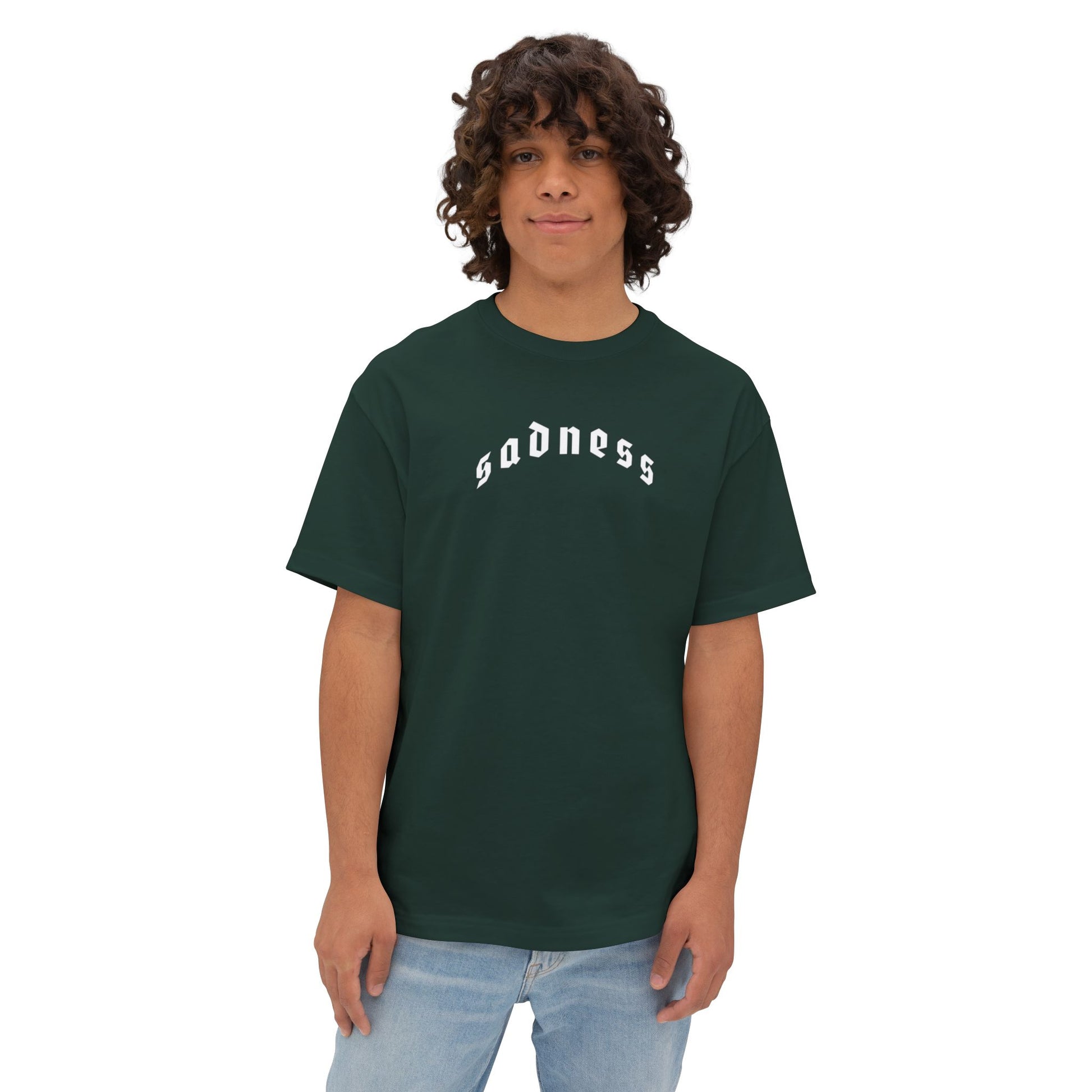 Sadness Graphic Oversized Tee