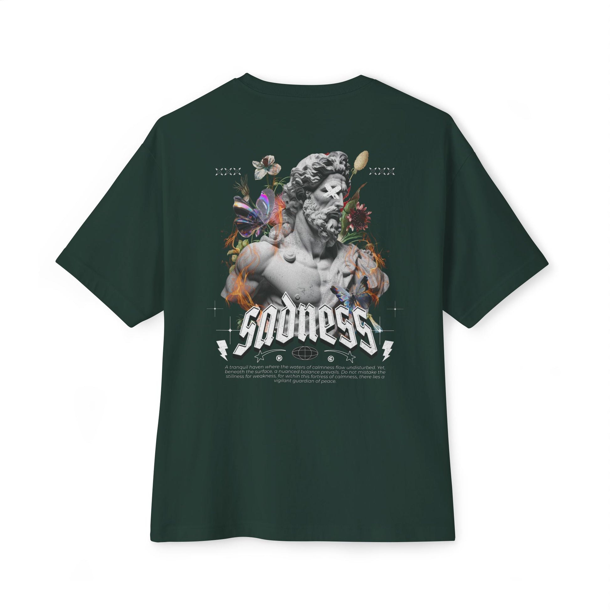 Sadness Graphic Oversized Tee